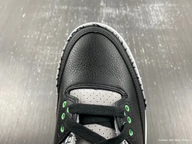 Kick Theory Jordan Glow Green Air 3 CT8532-031 0507